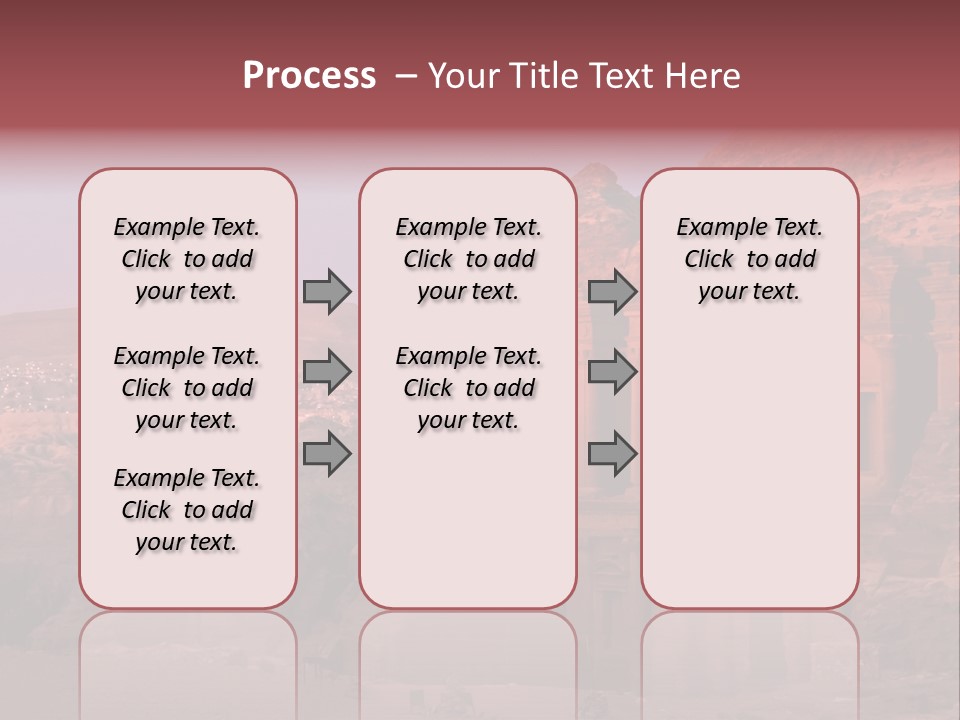 Building Travel Monastery PowerPoint Template