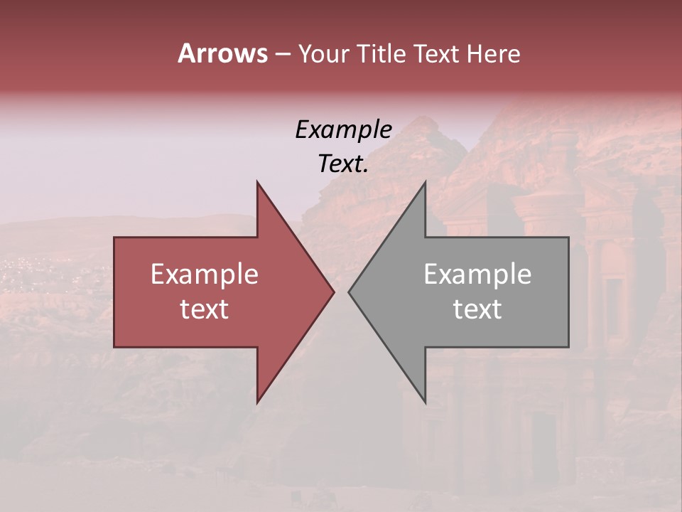 Building Travel Monastery PowerPoint Template