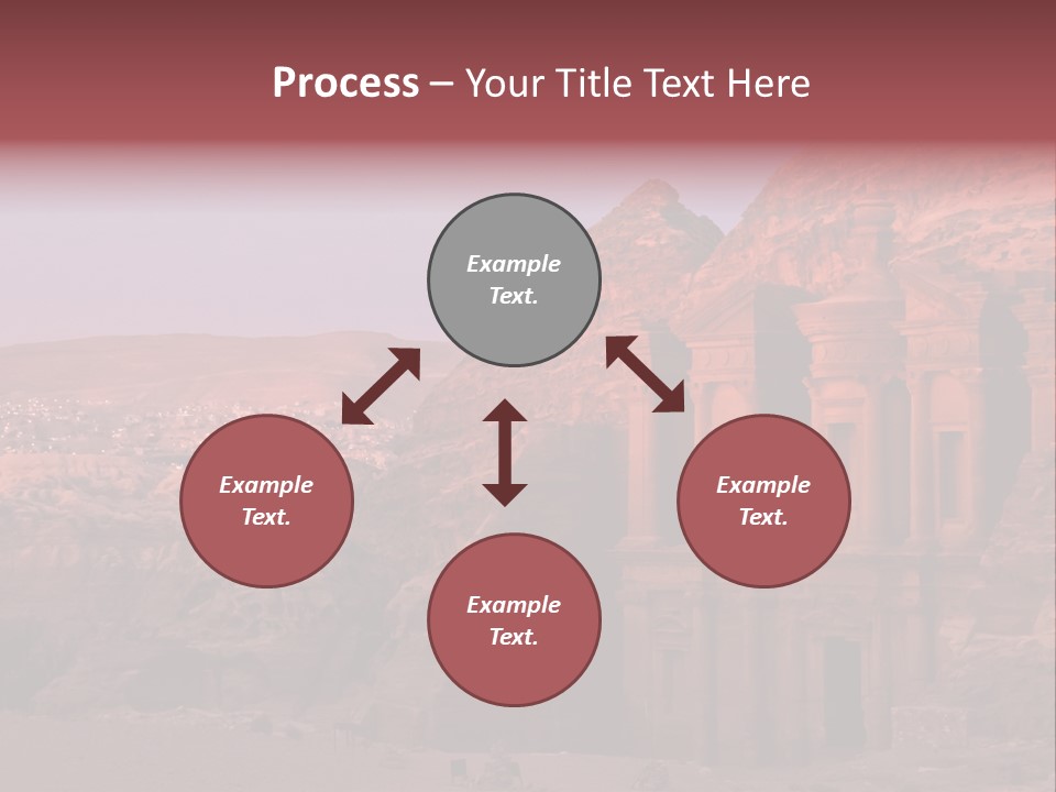 Building Travel Monastery PowerPoint Template