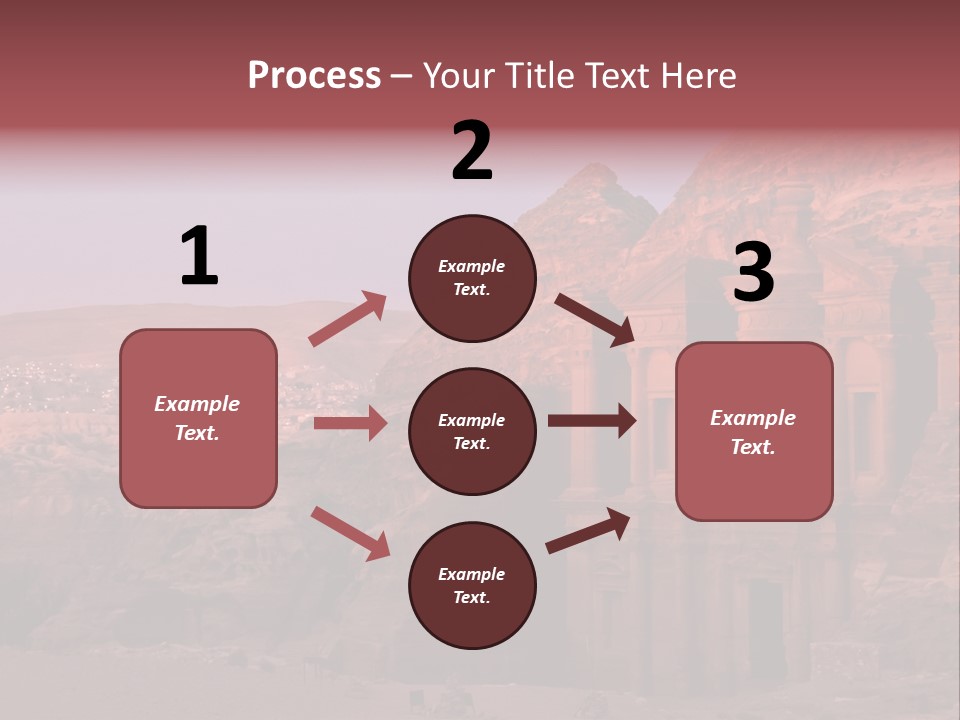 Building Travel Monastery PowerPoint Template