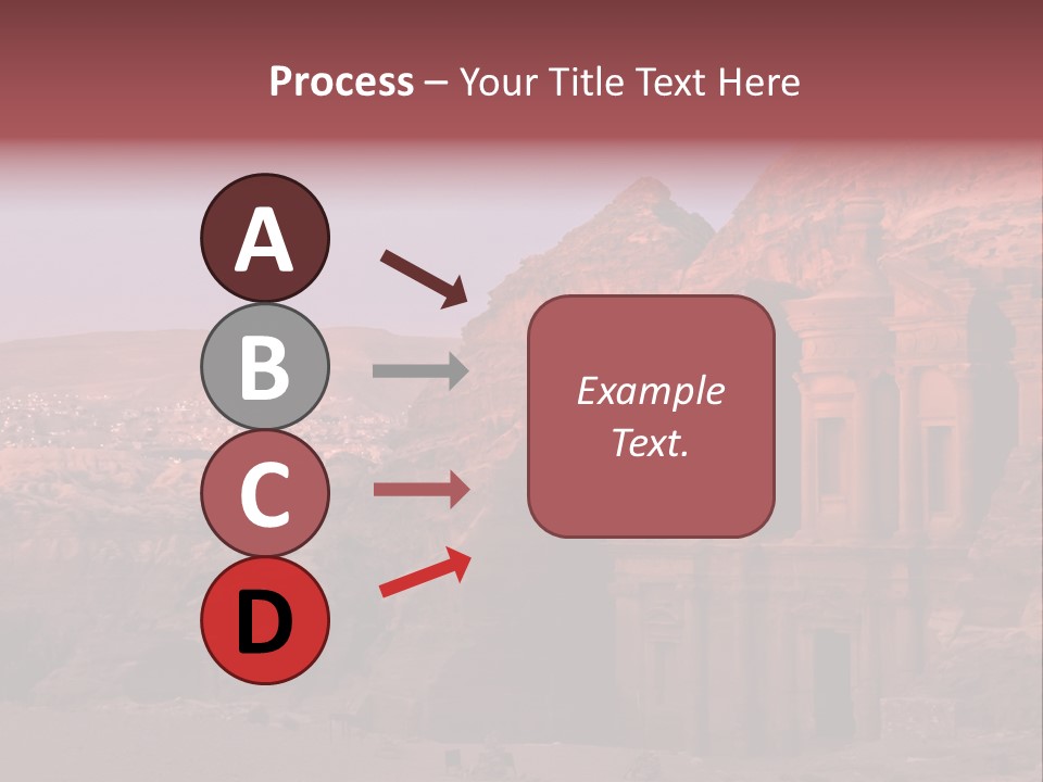 Building Travel Monastery PowerPoint Template