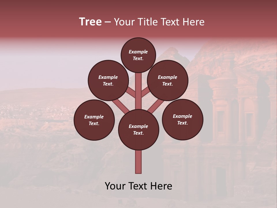 Building Travel Monastery PowerPoint Template