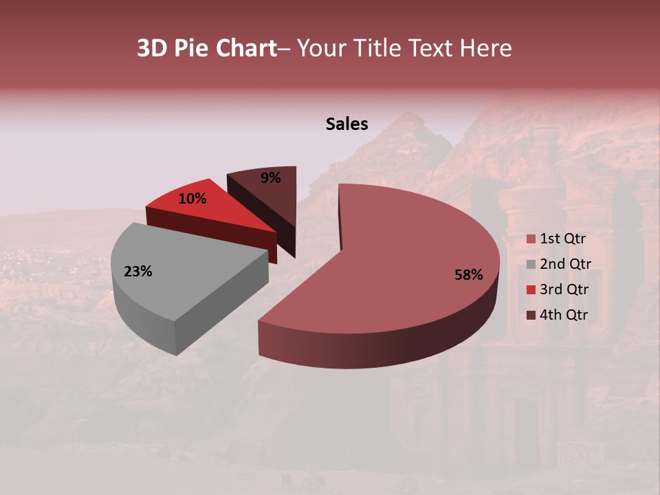 Building Travel Monastery PowerPoint Template