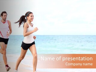 Happy Outdoor Run PowerPoint Template