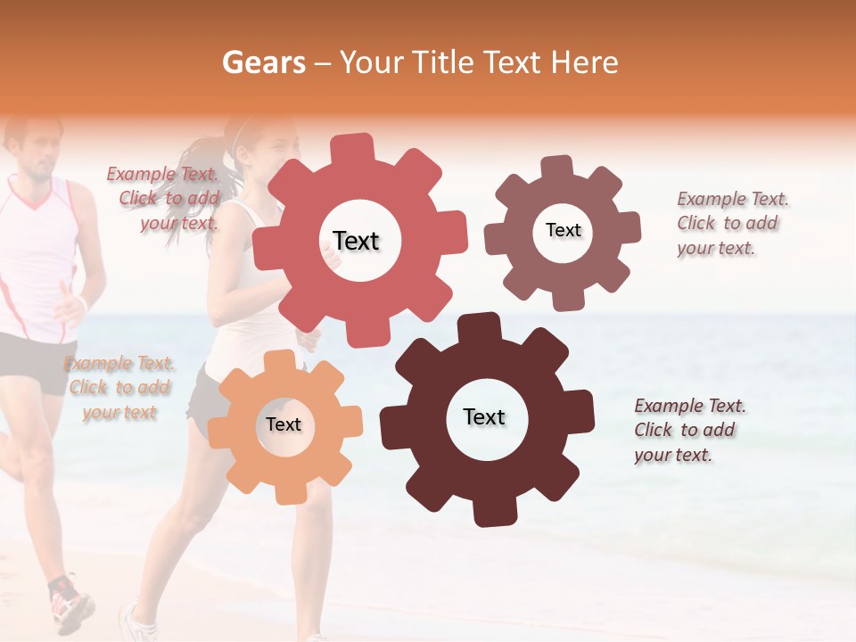 Happy Outdoor Run PowerPoint Template