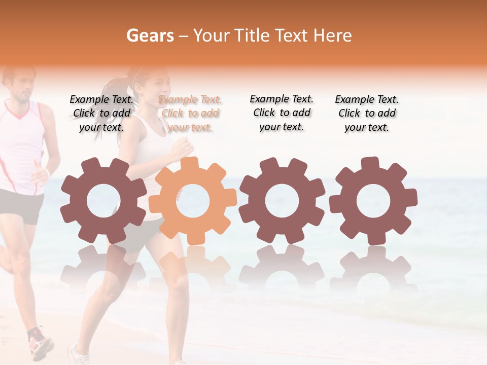Happy Outdoor Run PowerPoint Template