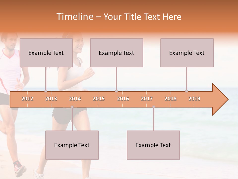 Happy Outdoor Run PowerPoint Template
