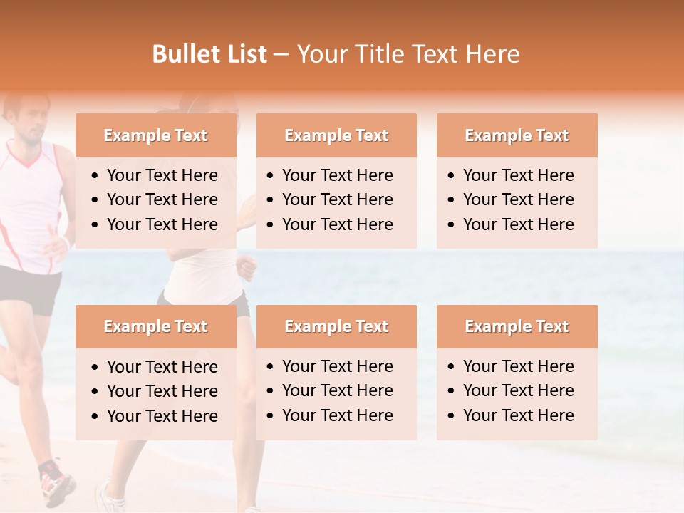 Happy Outdoor Run PowerPoint Template