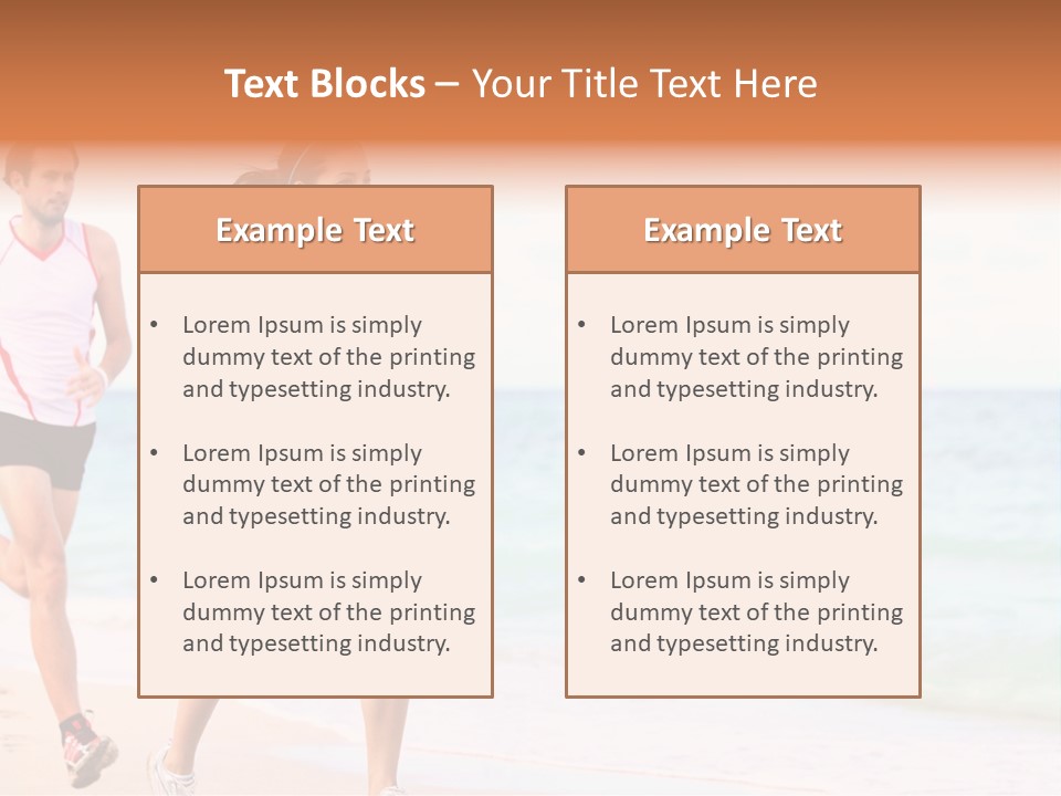 Happy Outdoor Run PowerPoint Template