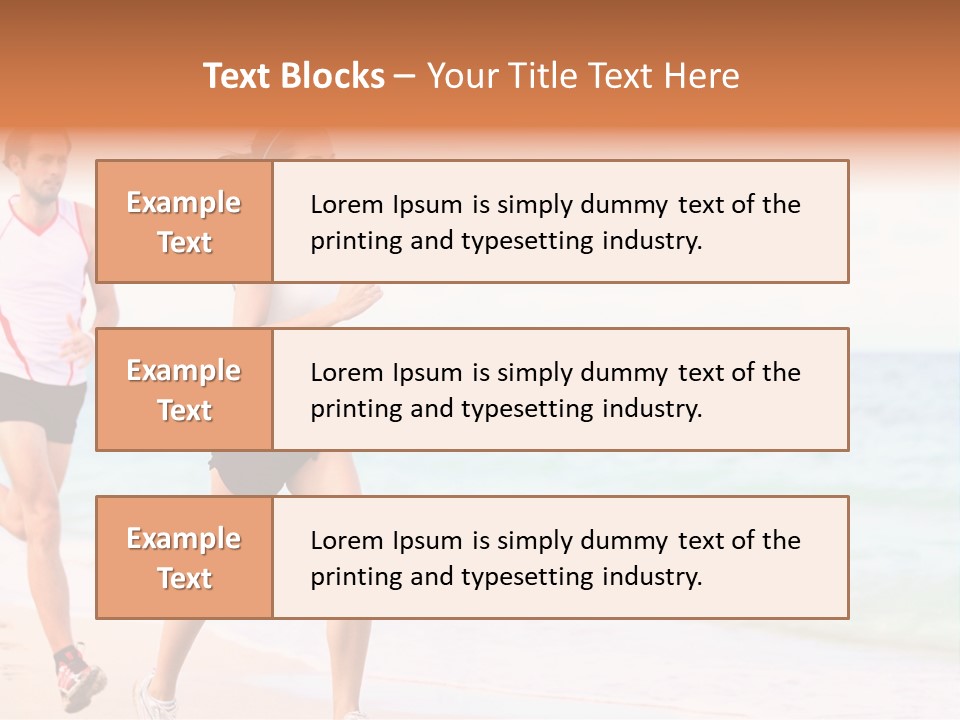 Happy Outdoor Run PowerPoint Template