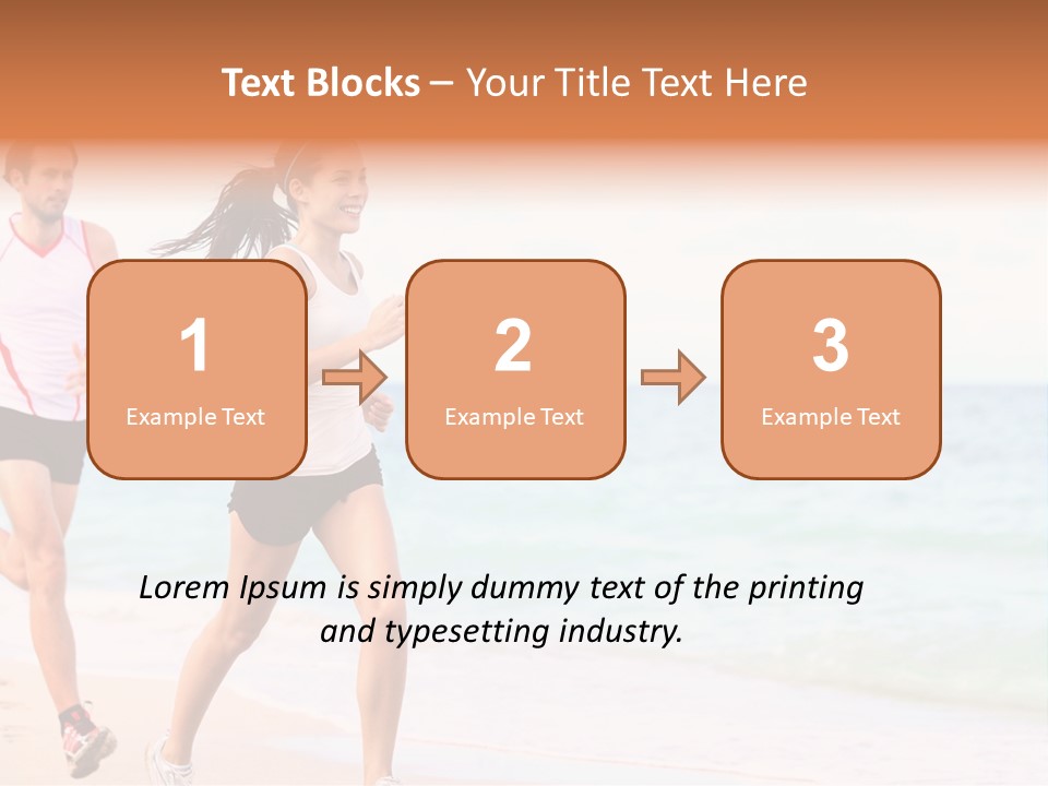 Happy Outdoor Run PowerPoint Template