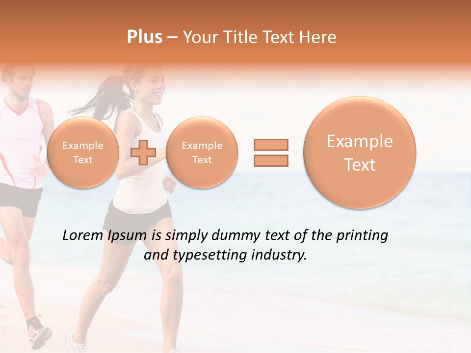 Happy Outdoor Run PowerPoint Template