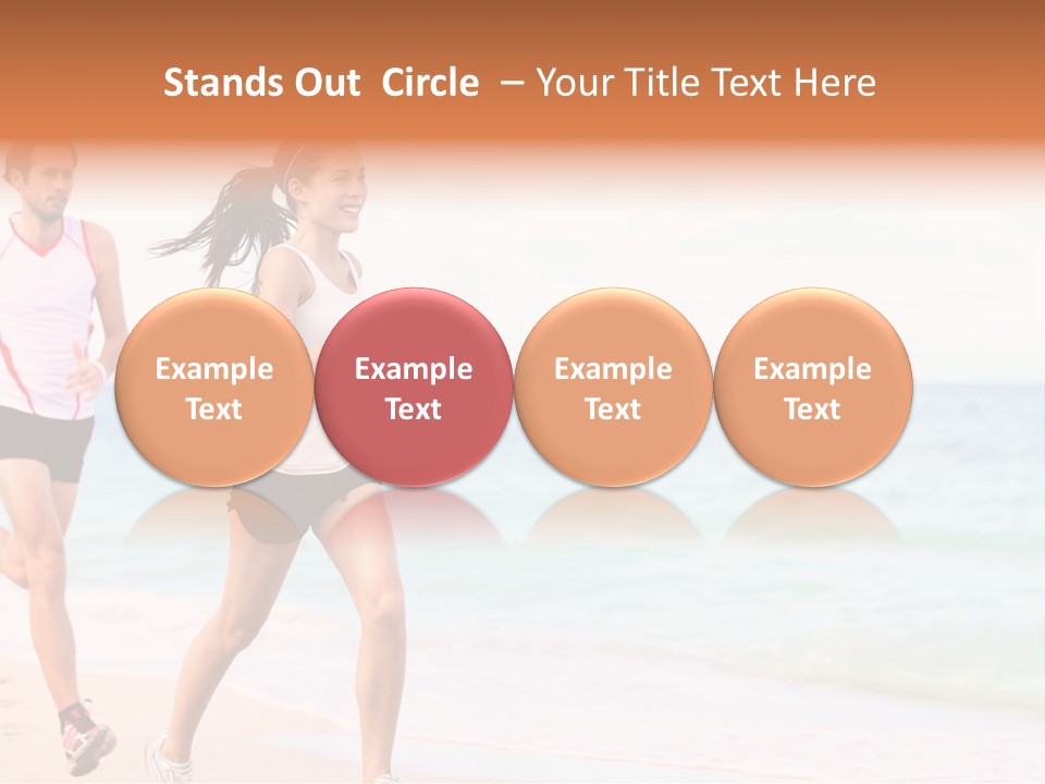 Happy Outdoor Run PowerPoint Template