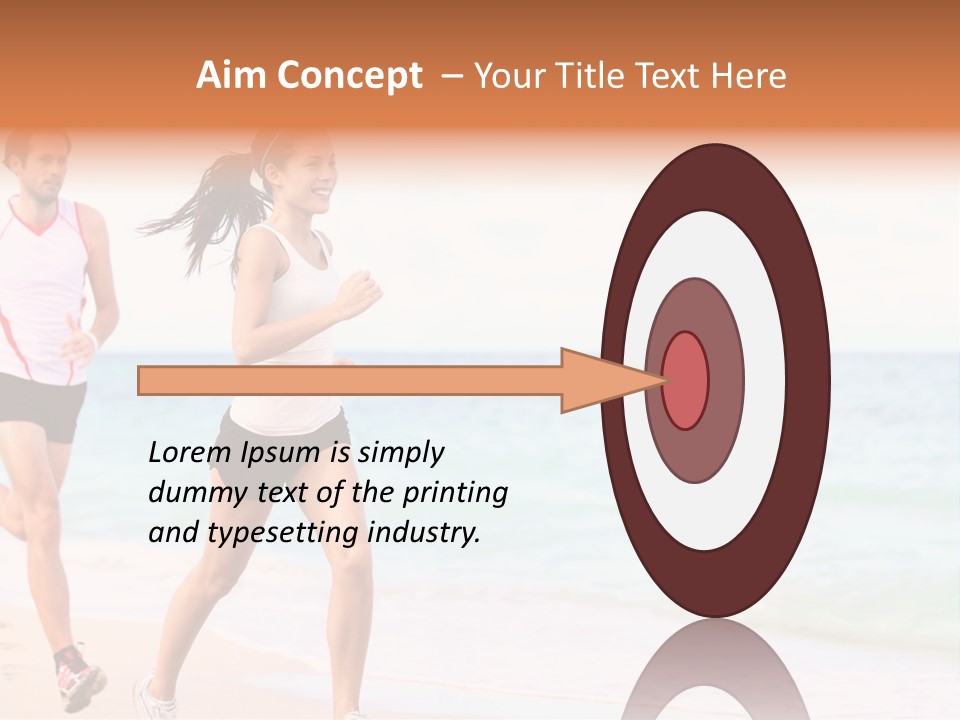 Happy Outdoor Run PowerPoint Template