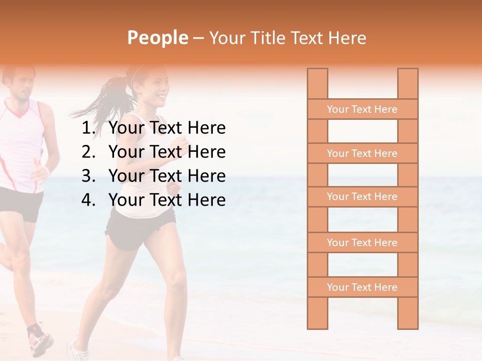 Happy Outdoor Run PowerPoint Template
