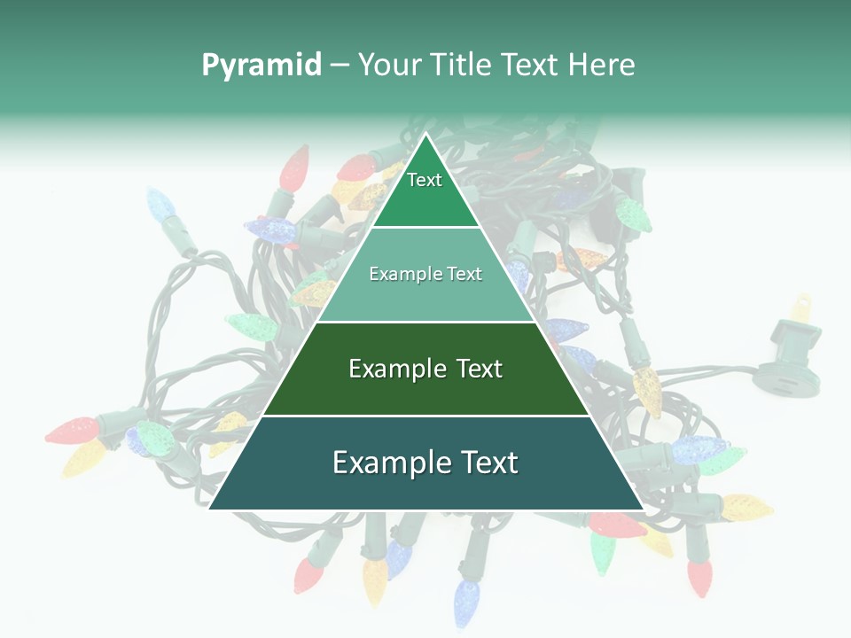 Festive Blue Glow PowerPoint Template