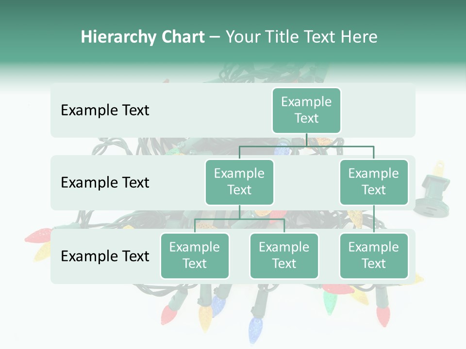 Festive Blue Glow PowerPoint Template