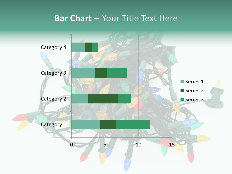 Festive Blue Glow PowerPoint Template