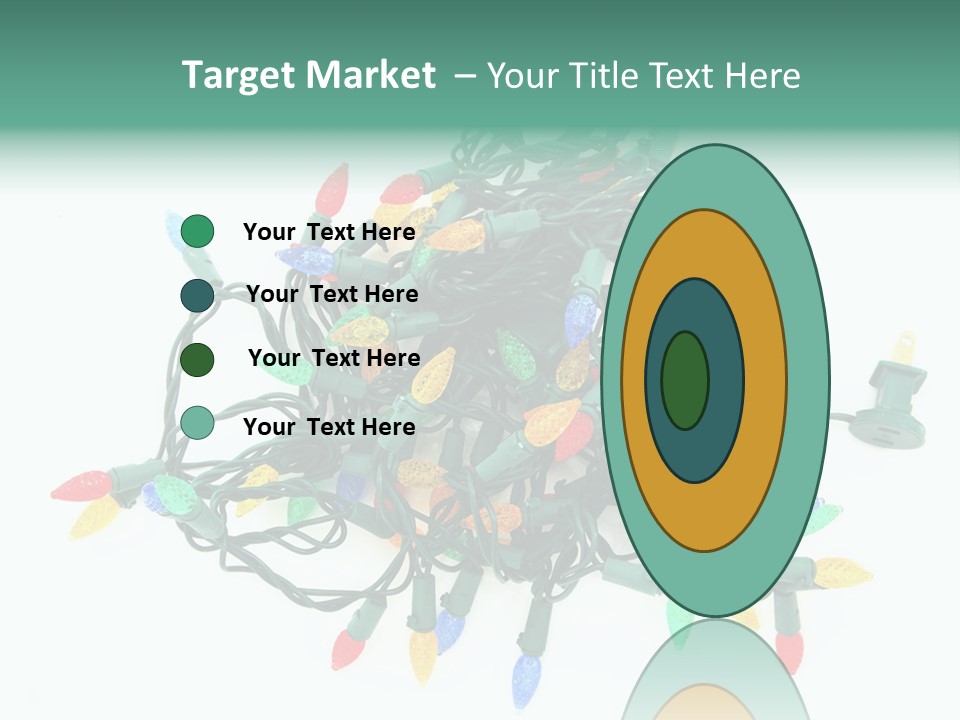 Festive Blue Glow PowerPoint Template