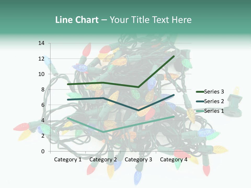 Festive Blue Glow PowerPoint Template