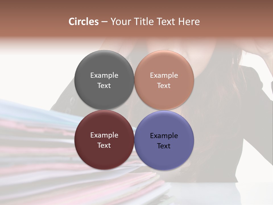 Expression Files Depressed PowerPoint Template