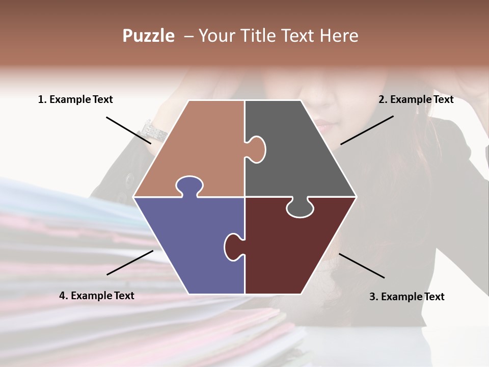 Expression Files Depressed PowerPoint Template