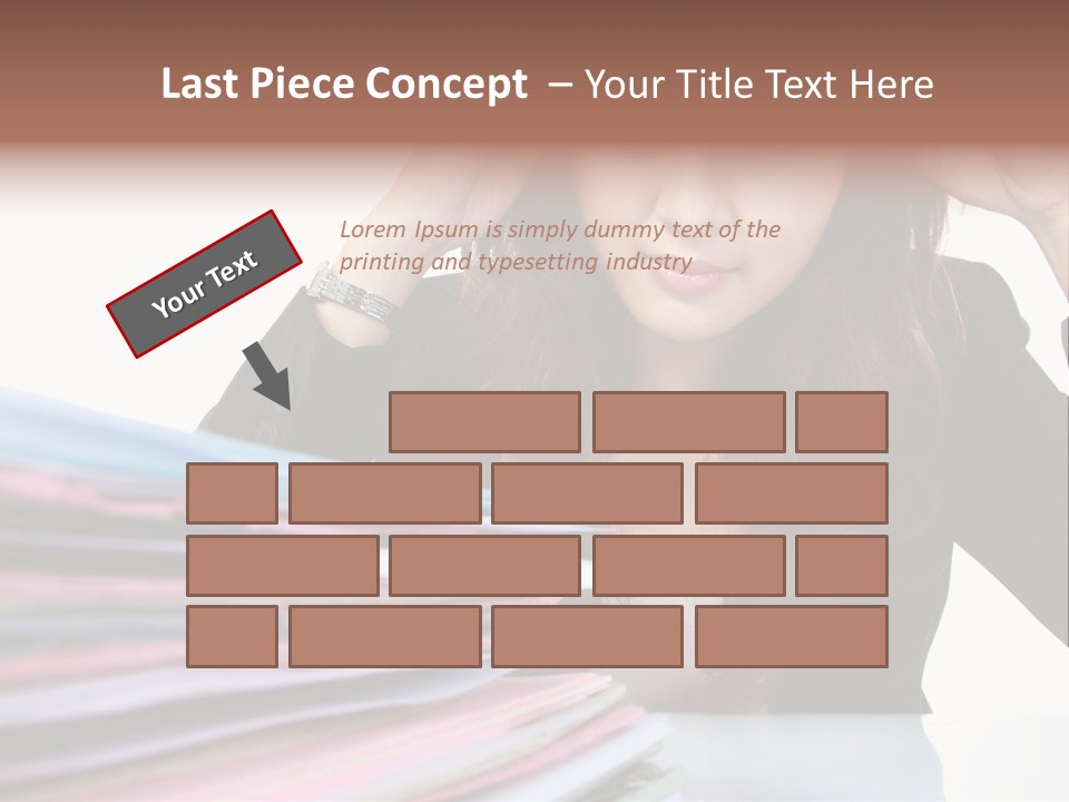 Expression Files Depressed PowerPoint Template