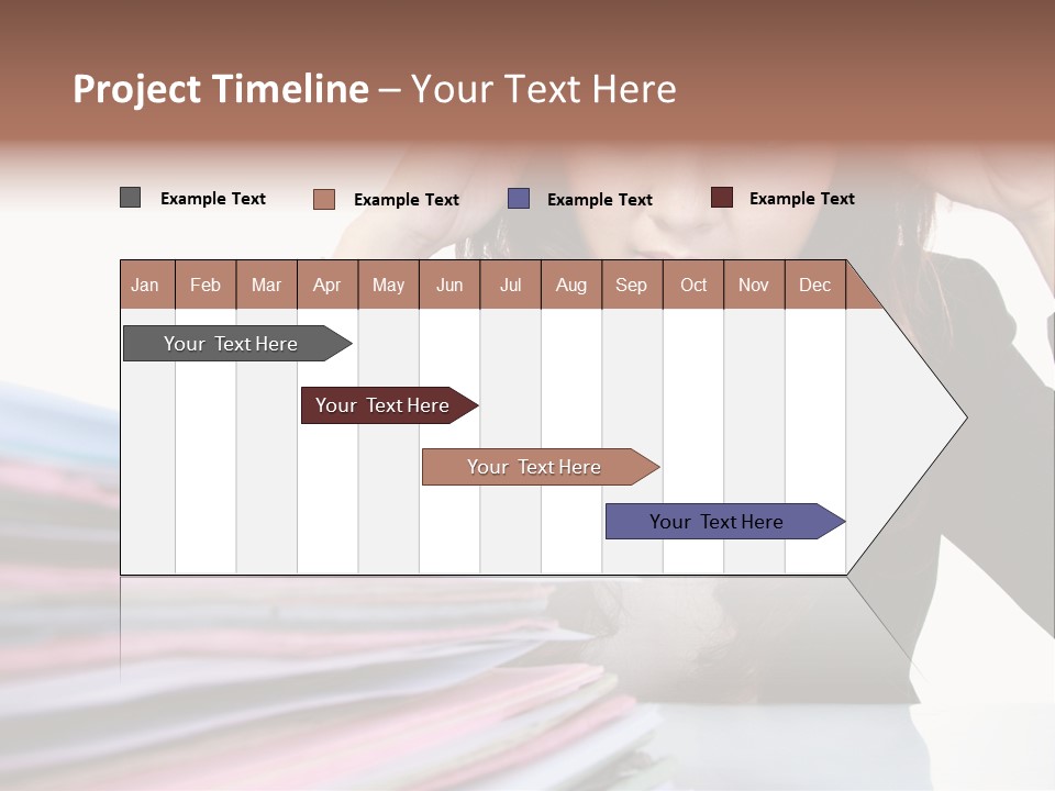 Expression Files Depressed PowerPoint Template