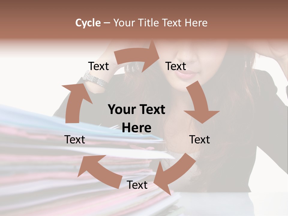 Expression Files Depressed PowerPoint Template