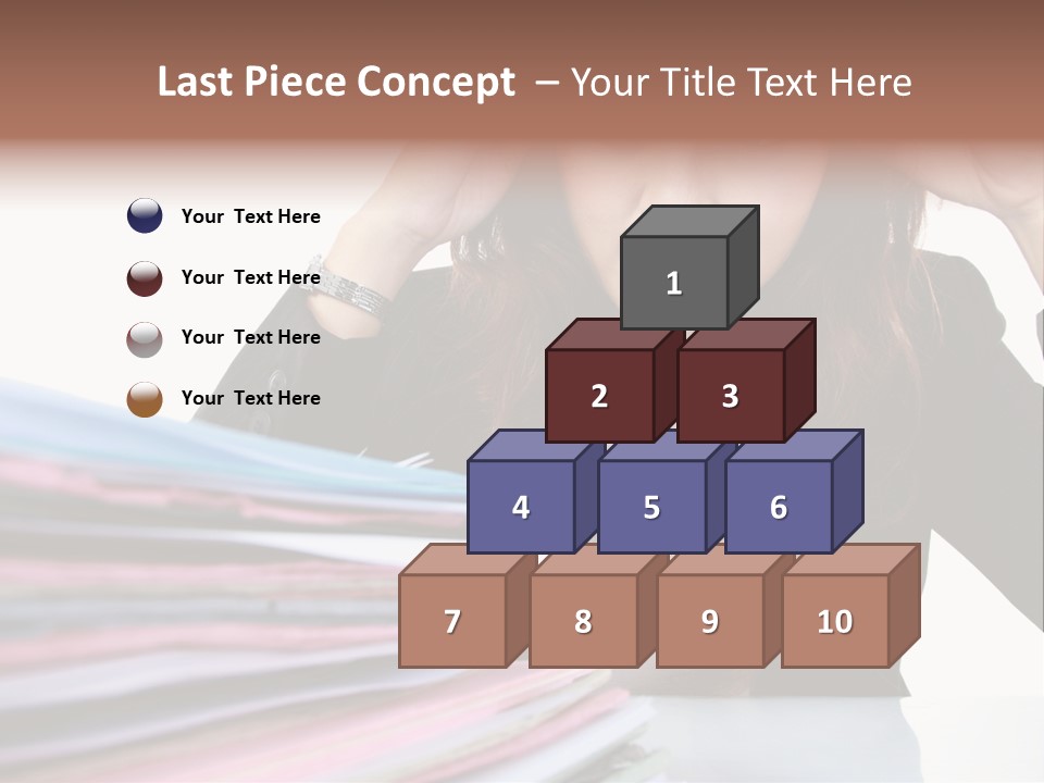 Expression Files Depressed PowerPoint Template