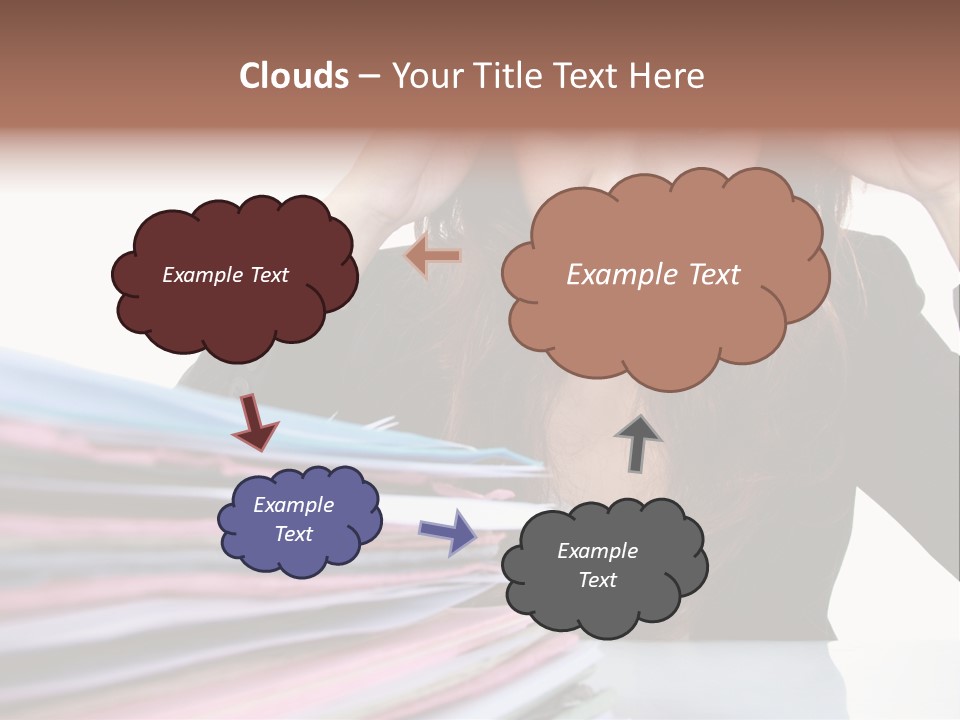 Expression Files Depressed PowerPoint Template