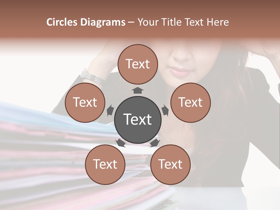 Expression Files Depressed PowerPoint Template
