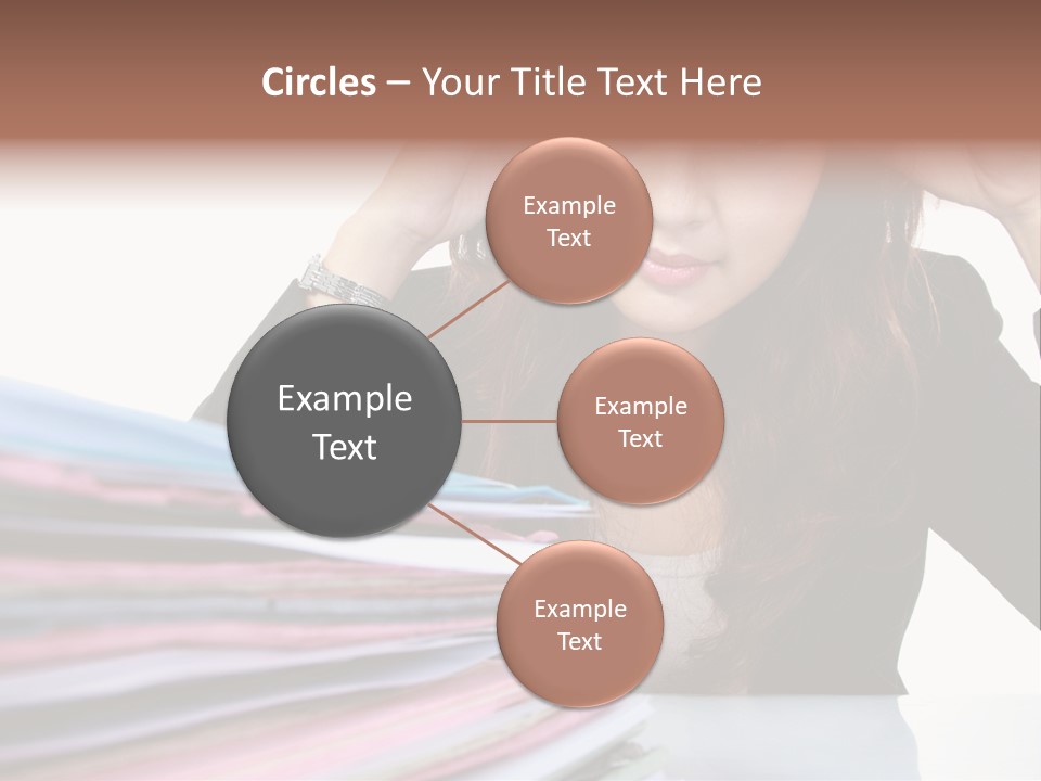 Expression Files Depressed PowerPoint Template