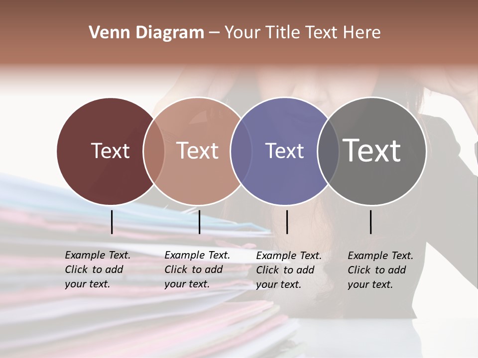 Expression Files Depressed PowerPoint Template