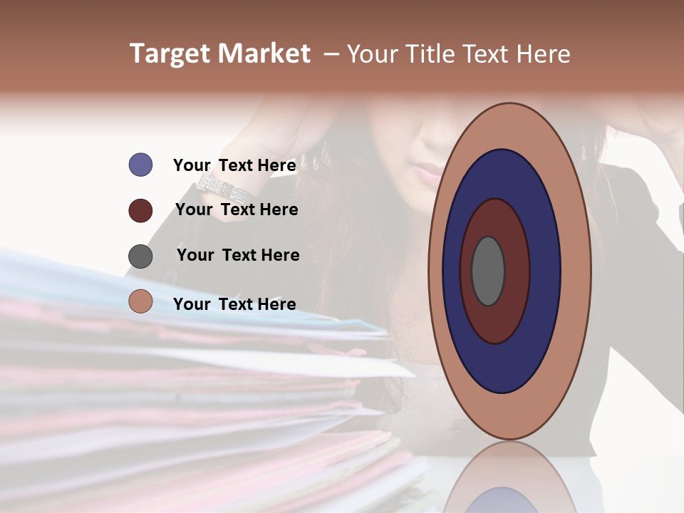 Expression Files Depressed PowerPoint Template