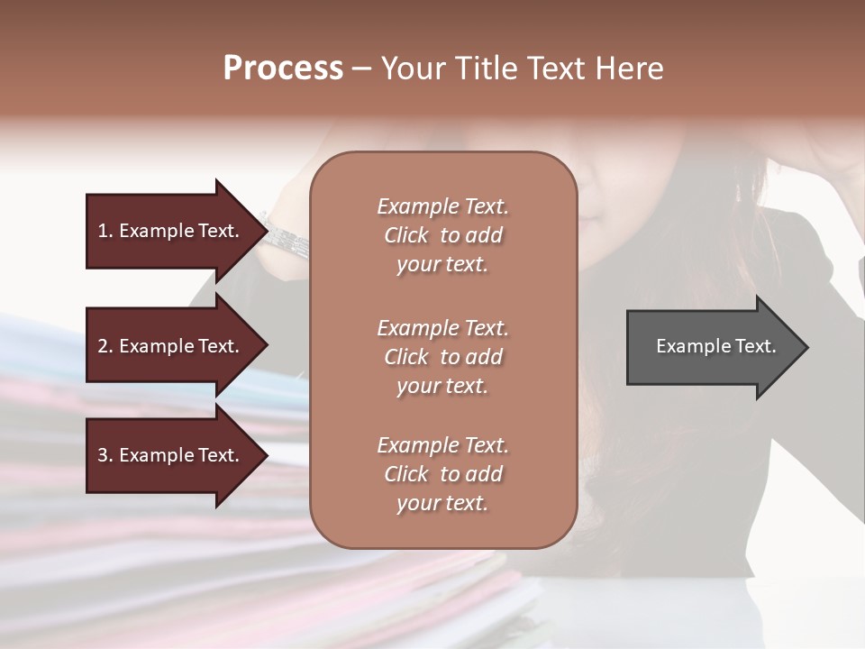 Expression Files Depressed PowerPoint Template