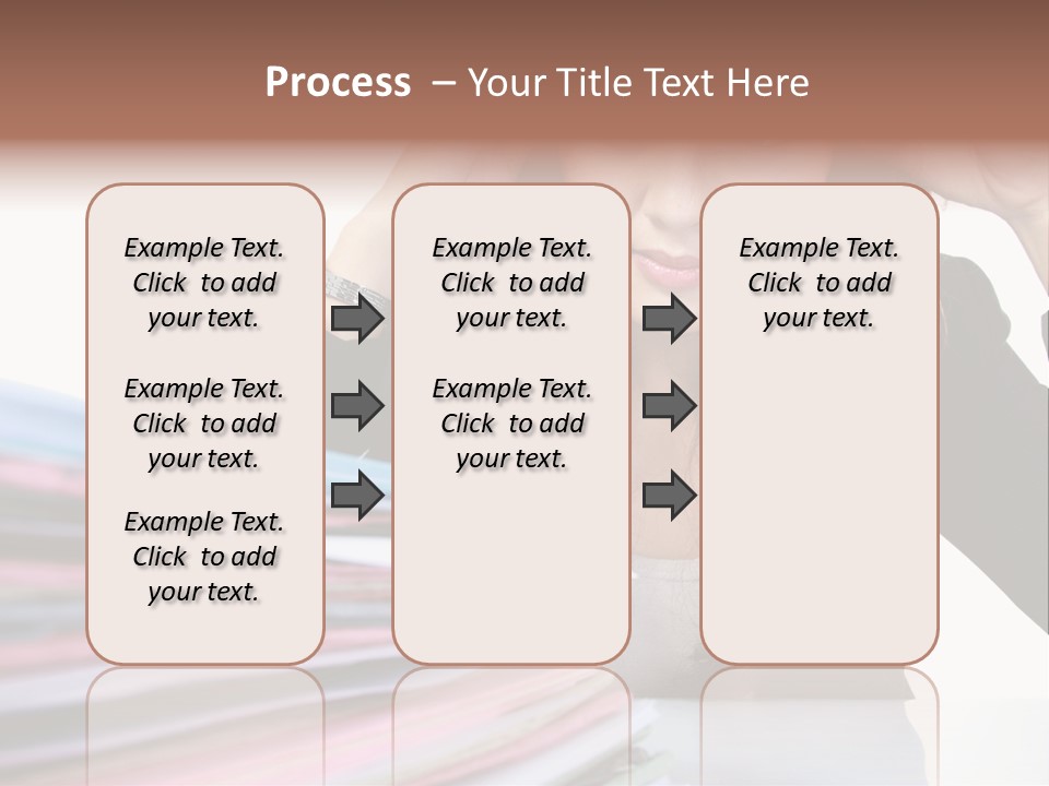 Expression Files Depressed PowerPoint Template