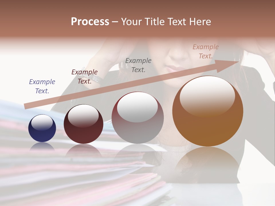 Expression Files Depressed PowerPoint Template