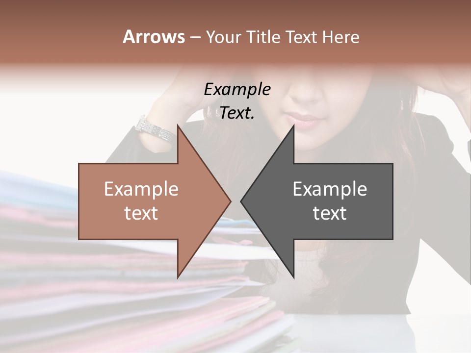 Expression Files Depressed PowerPoint Template