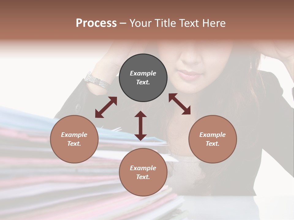 Expression Files Depressed PowerPoint Template