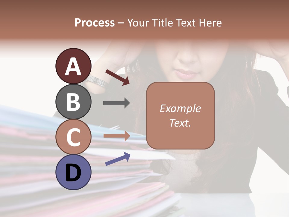 Expression Files Depressed PowerPoint Template