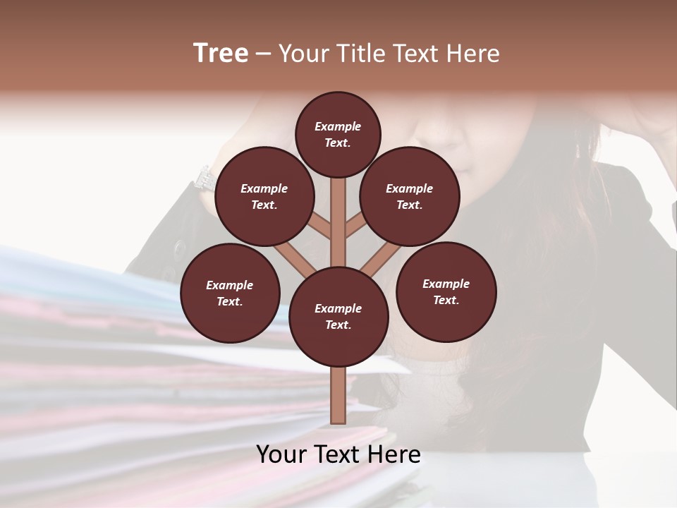 Expression Files Depressed PowerPoint Template