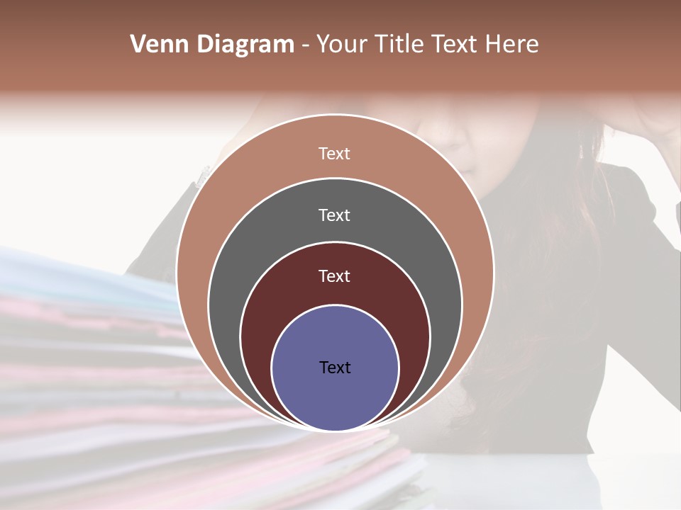 Expression Files Depressed PowerPoint Template