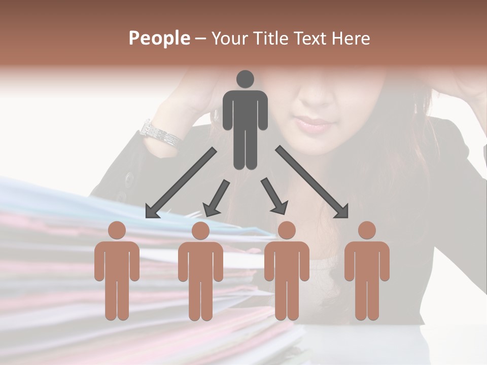 Expression Files Depressed PowerPoint Template