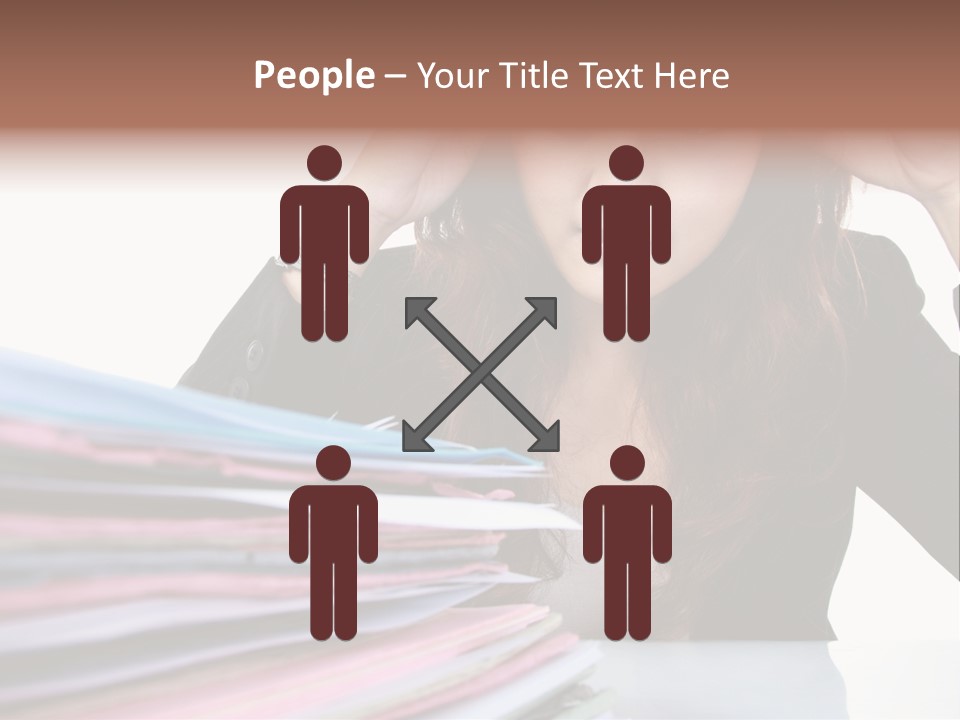 Expression Files Depressed PowerPoint Template