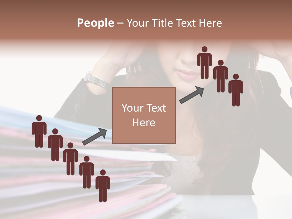 Expression Files Depressed PowerPoint Template