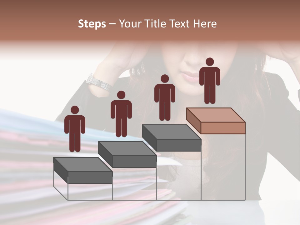 Expression Files Depressed PowerPoint Template