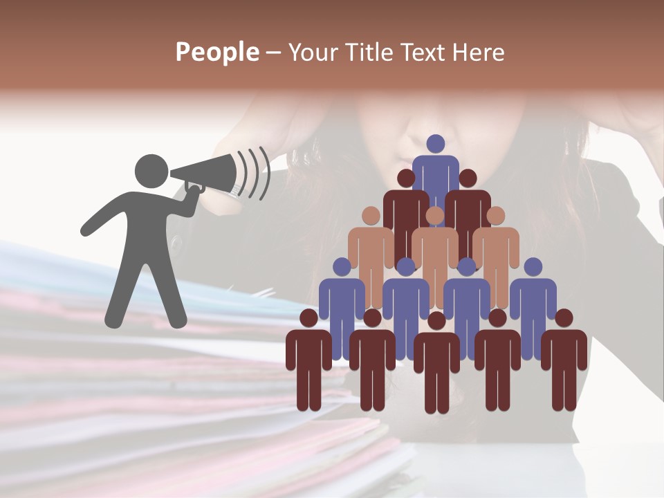 Expression Files Depressed PowerPoint Template