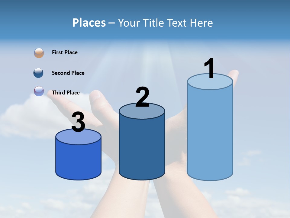 Glowing Male People PowerPoint Template