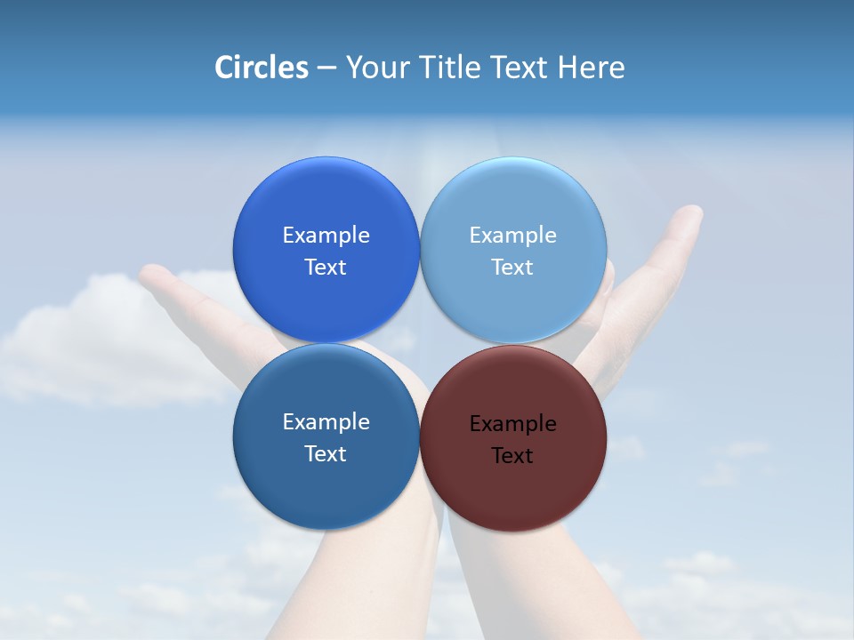 Glowing Male People PowerPoint Template